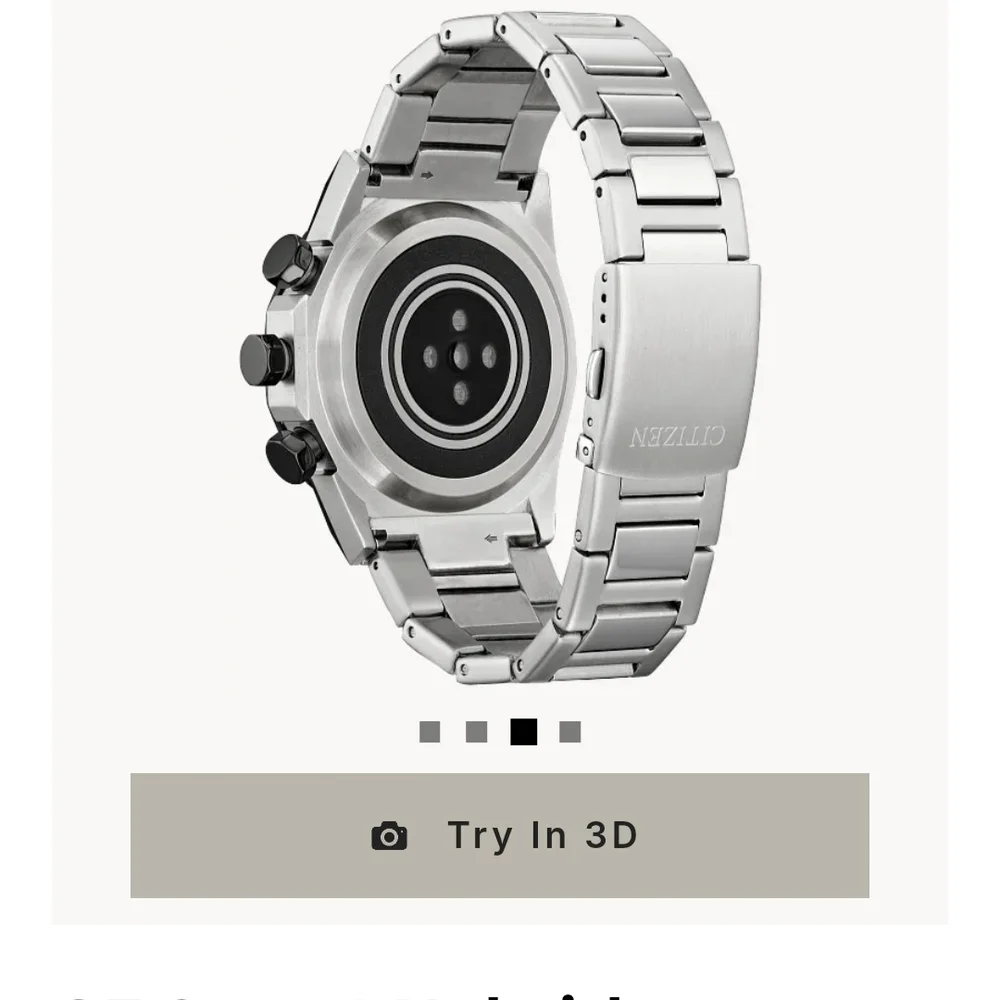 Citizen Silver Multi-Function Watch with Sleek Design